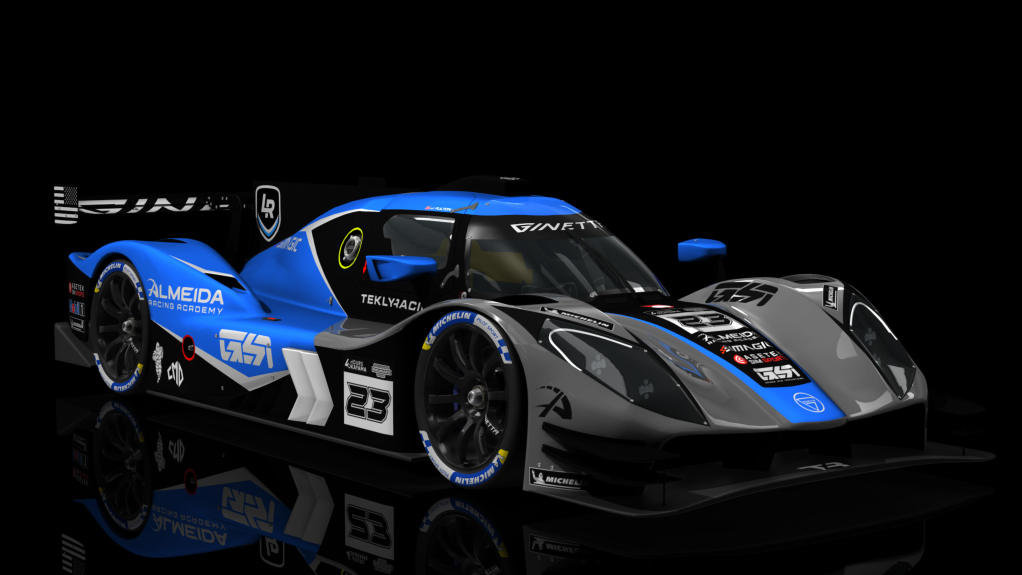 ACF LMP3 - Ginetta G61 LT P3 2020, skin #23 Tekly Racing