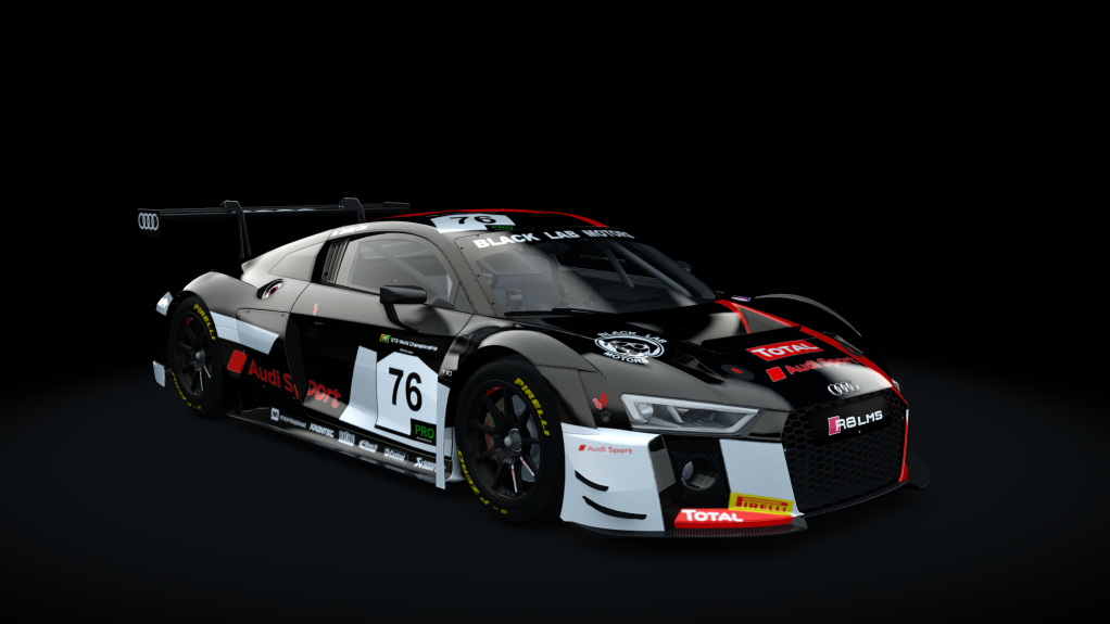 Audi R8 LMS 2016, skin 76_Audi_Dmitry_Oss