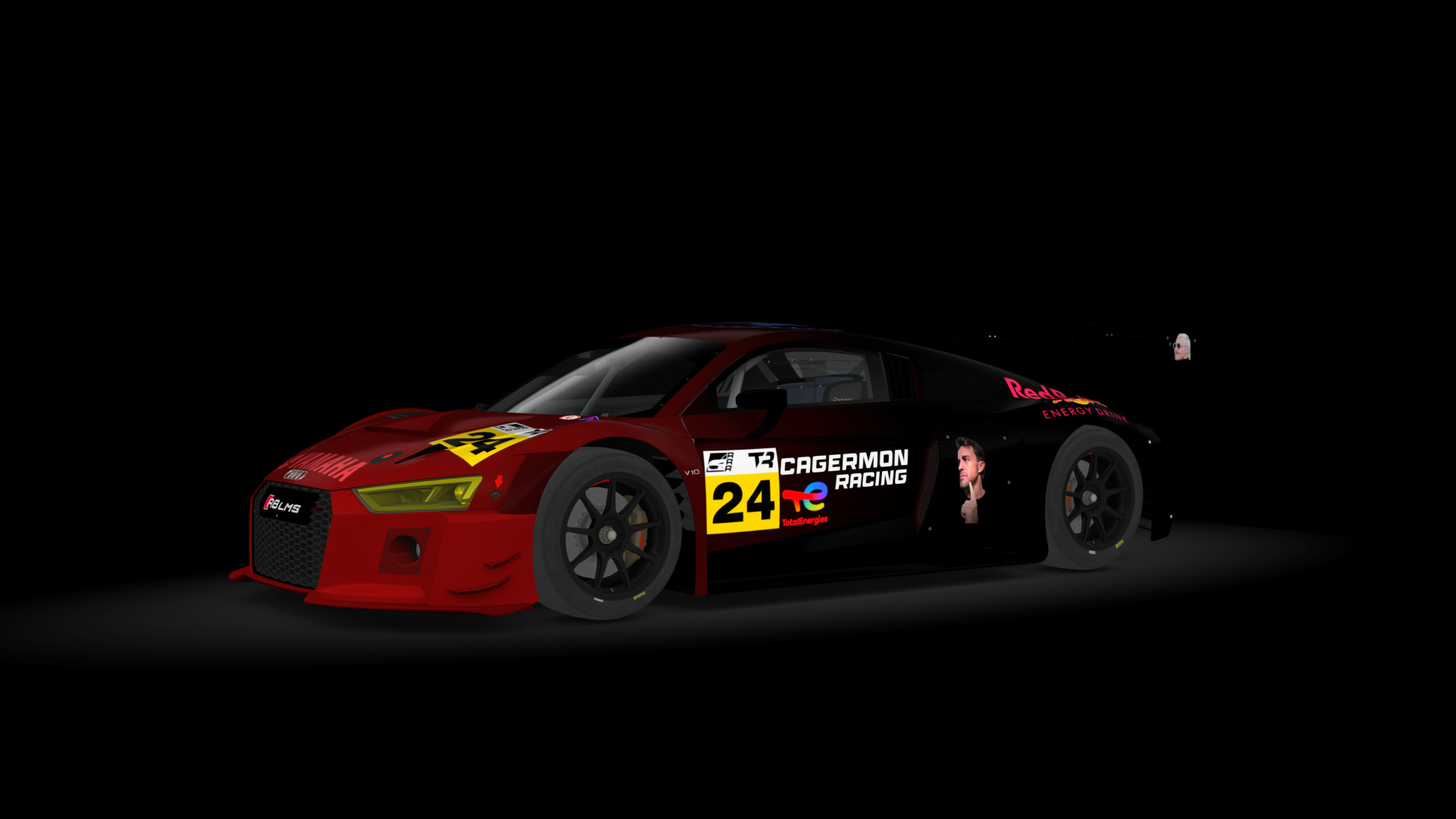 Audi R8 LMS 2016, skin Cagermon_Racing_24