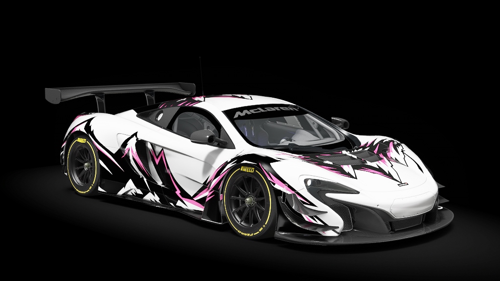 McLaren 650S GT3, skin Blackridge Motorsport 68