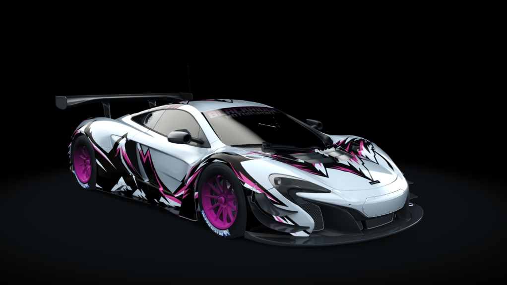 McLaren 650S GT3, skin Blackridge Motorsport