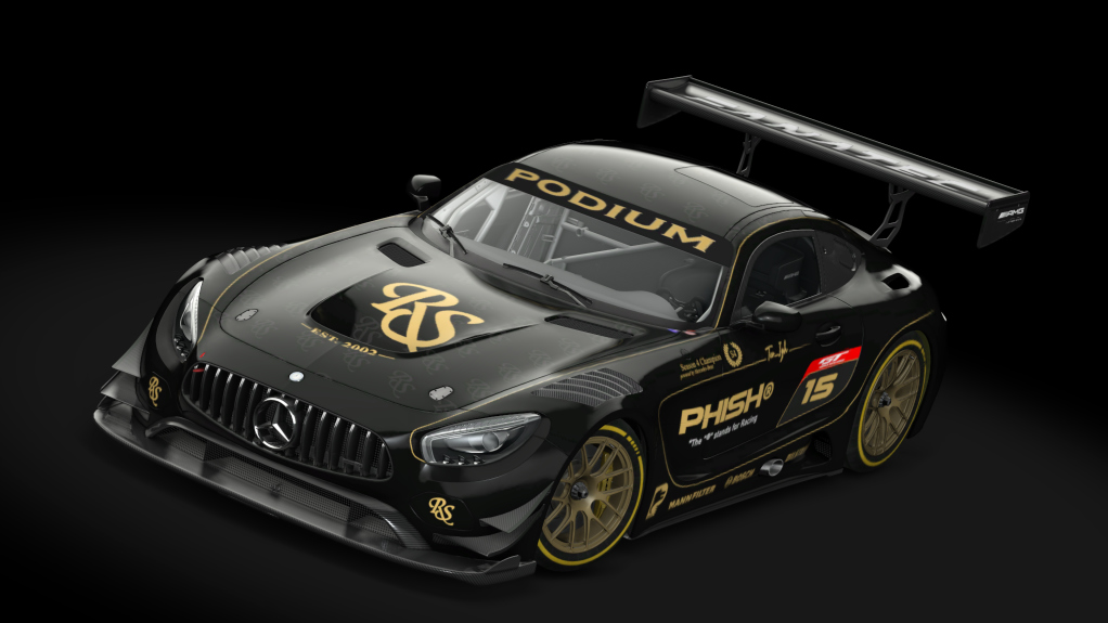 Mercedes-Benz AMG GT3, skin PHISH_Racing_15