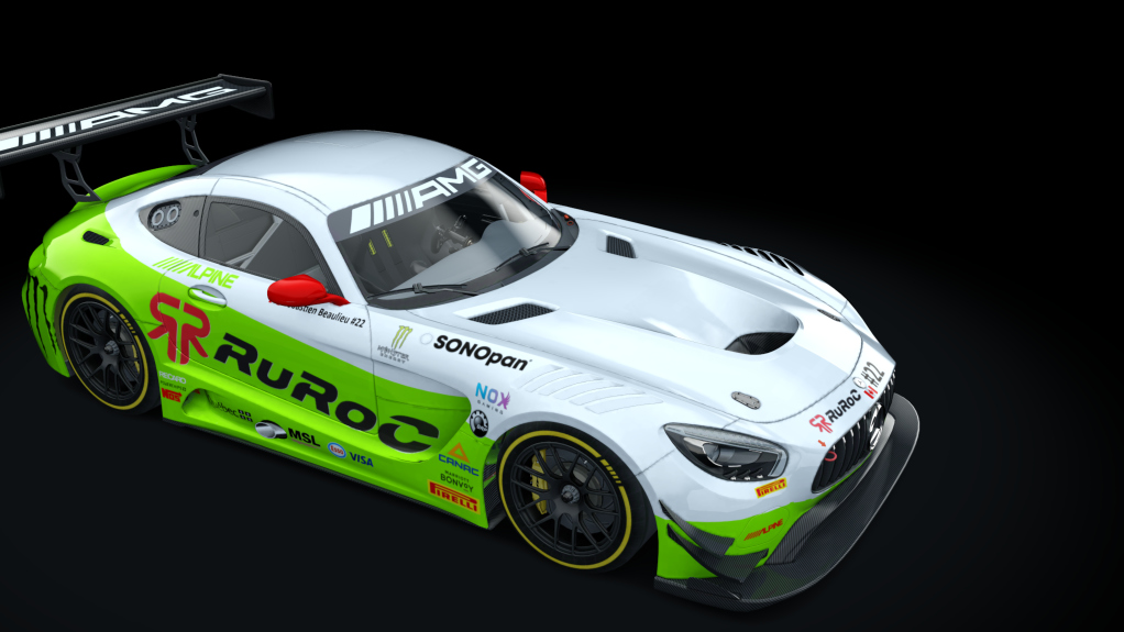 Mercedes-Benz AMG GT3, skin RRR-Sebastien_Beaulieu-1