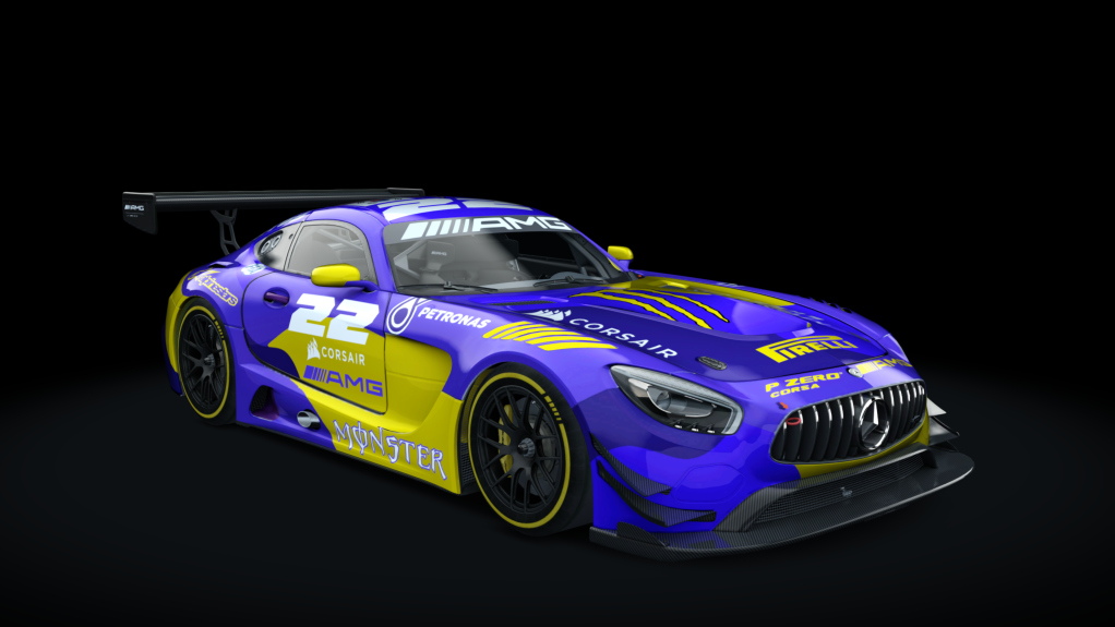 Mercedes-Benz AMG GT3, skin jiniu