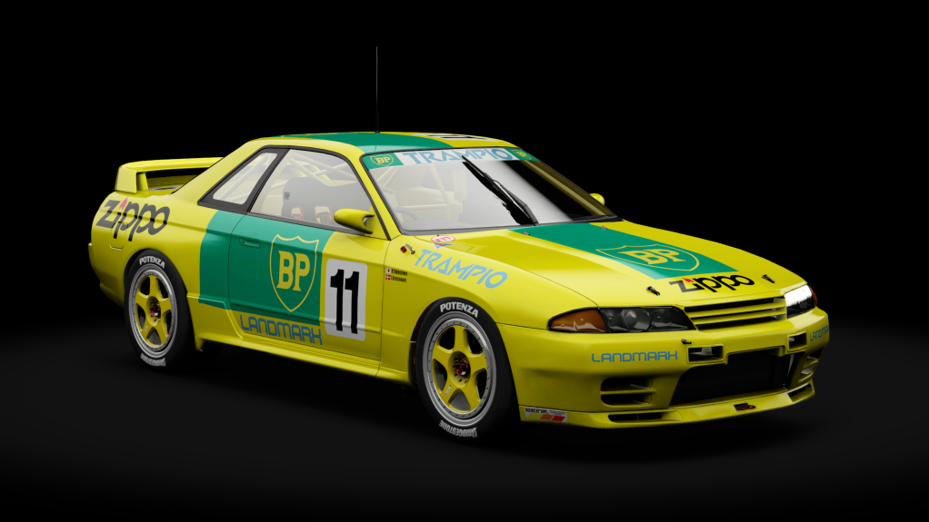 Nissan Skyline GT-R R32 JTCC, skin 11_bpoil_trampio_zippo