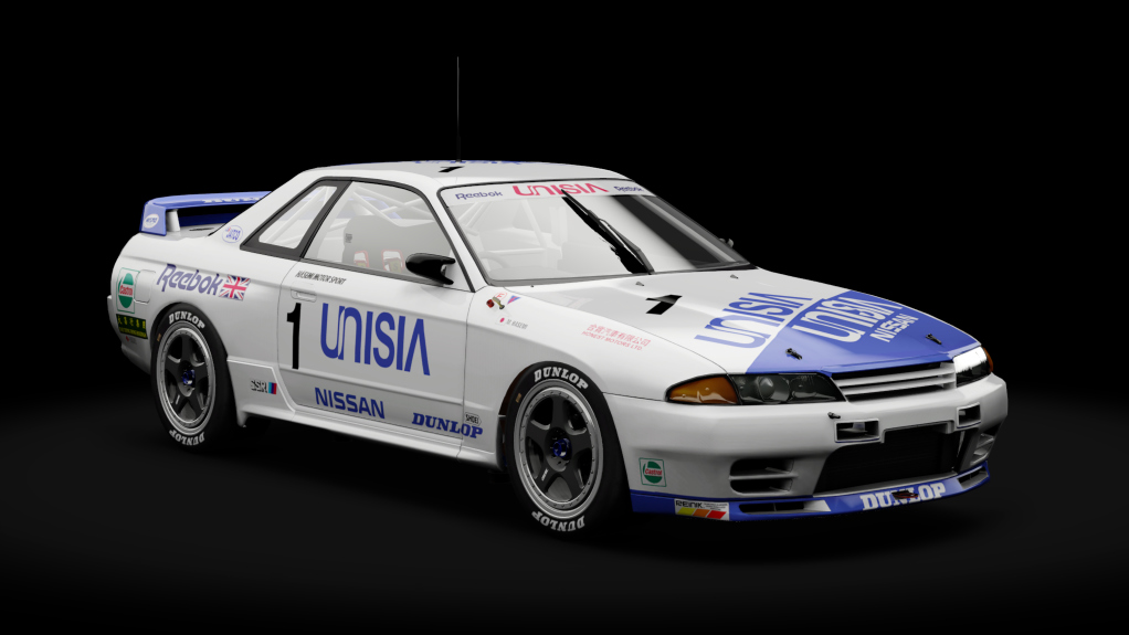 Nissan Skyline GT-R R32 JTCC, skin 1_unisia