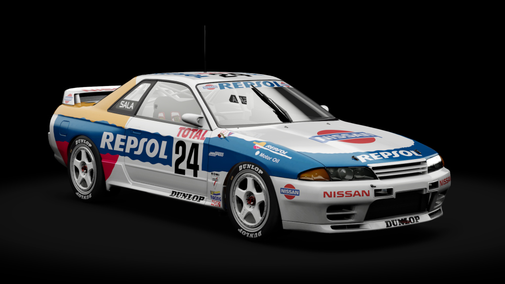 Nissan Skyline GT-R R32 JTCC, skin 24_repsol_total