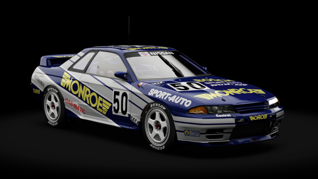 Nissan Skyline GT-R R32 JTCC, skin 50_monroe