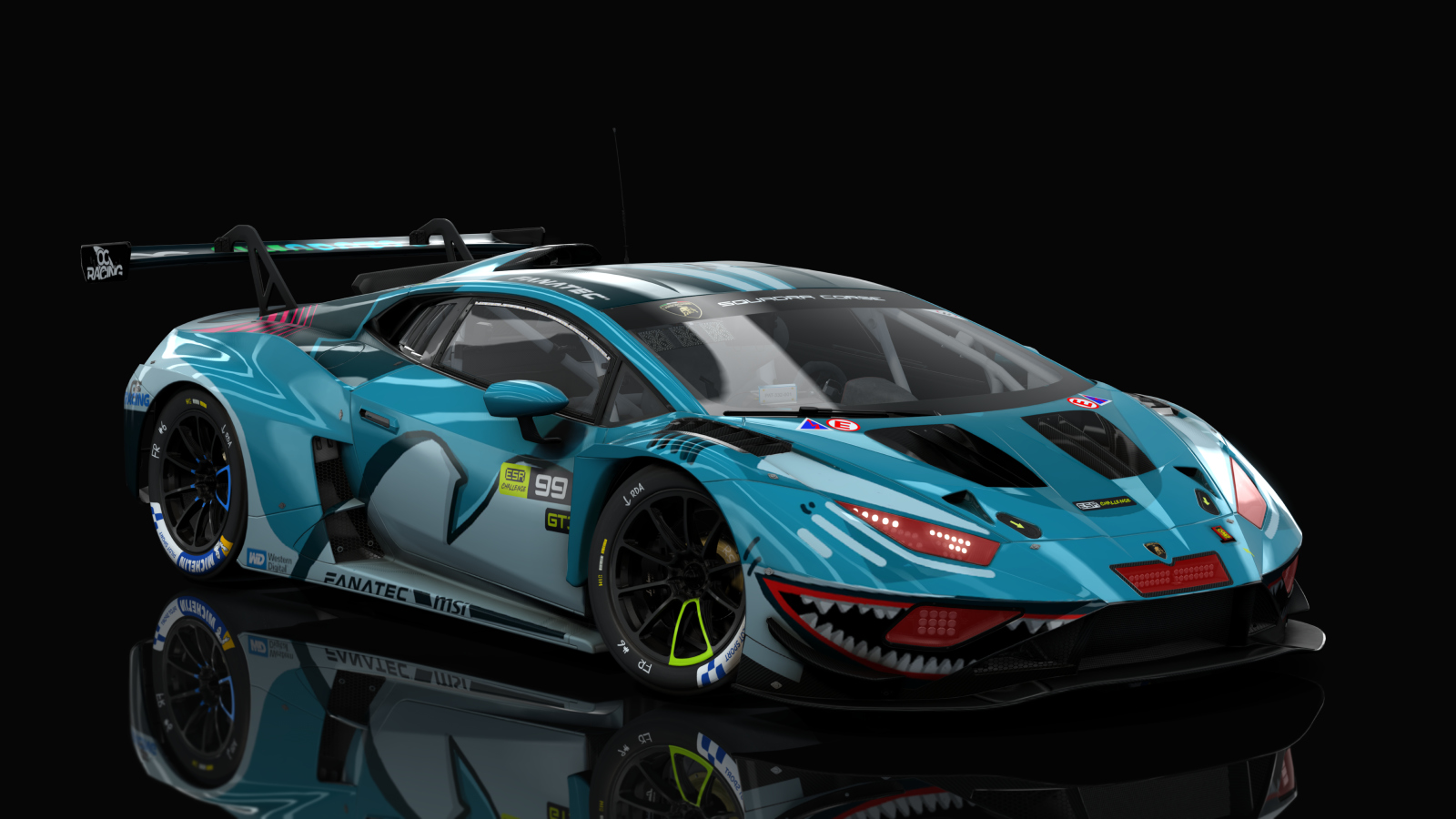 GT-M Lanzo V10 Evo2, skin 2025 ESRC OCRacing #98